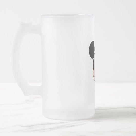 Micky Mug フロストグラスビールジョッキ (左)