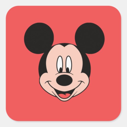 Micky Sticker スクエアシール (正面)