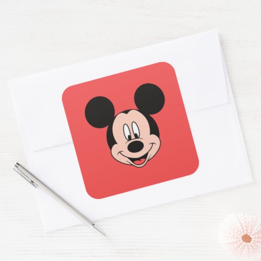 Micky Sticker スクエアシール (封筒)