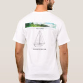 Micoの乗組員のTシャツ Tシャツ (裏面)