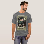 MICO インターネット 故郷の英雄 ポスター 家族 友人 f Tシャツ (正面フル)