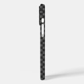 Micro 市松模様に Black Case-MateがAppleに届かない Case-Mate iPhoneケース (裏面 / 左)