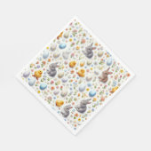 Micro Ditsy Easter Luncheon Napkins スタンダードランチョンナプキン (角)