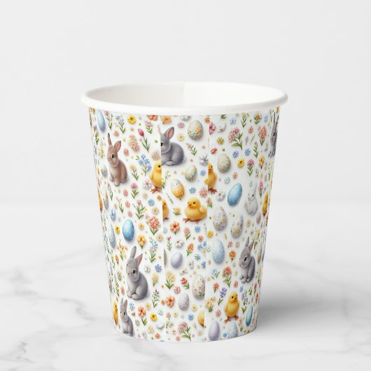 Micro Ditsy Easter Paper Cups 紙コップ (左)