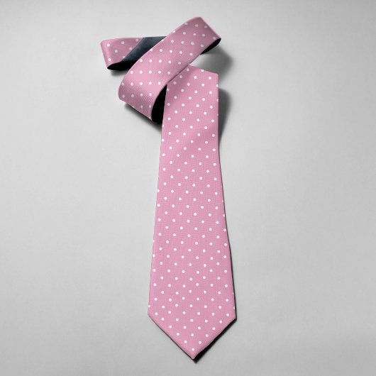 Micro Dots On Light Pink Background Classic ネクタイ