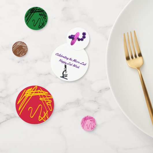 Micro LabのLab Weekパーティー コンフェッティ (グループ)