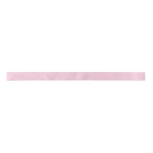 Micro Polka Dot White - Light Pink サテンリボン (正面)