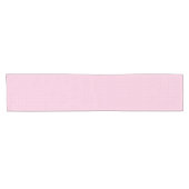 Micro Polka Dot White - Light Pink ショートテーブルランナー (横)