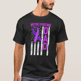 Micro Preemie NICU New Dad Healthy期外誕生 Tシャツ