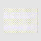 Micro Stars Golden Yellow - White 薄葉紙 (正面)