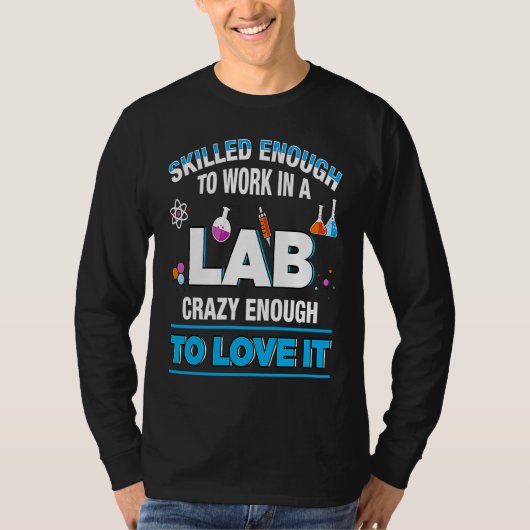 Microbiologist Biochemist Pharmaceut Work Lab Qual Tシャツ (正面)