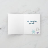 Microblade/browアーティストホリデーカード シーズンカード (内部)