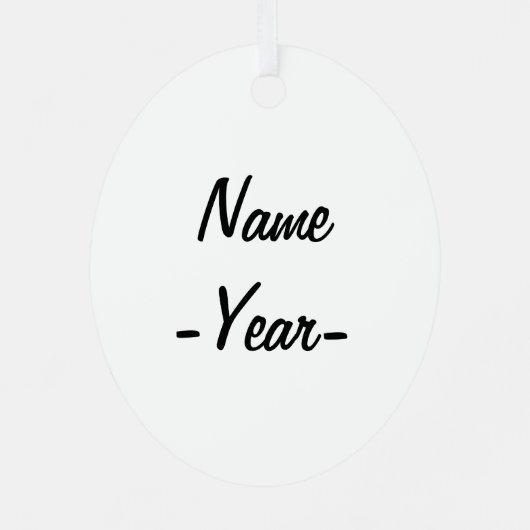 Microblader贈り物 – ストッキングと執念付き メタルオーナメント (裏面)