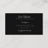 Microblading 名刺 (裏面)