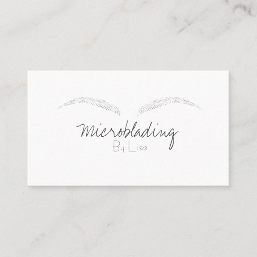 Microblading 名刺 (正面)