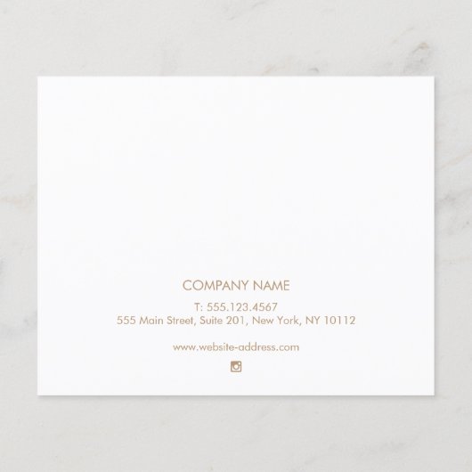 Microblading Brow Aftercare Instructions Gray (裏面)