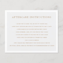 Microblading Brow Aftercare Instructions Gray