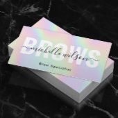 Microblading Brows技術者ホログラフィモダンック 名刺