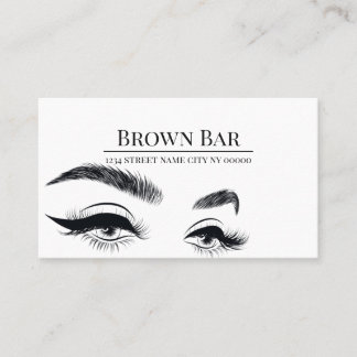 Microblading Brows & Lashes, Makillash Extensions 名刺