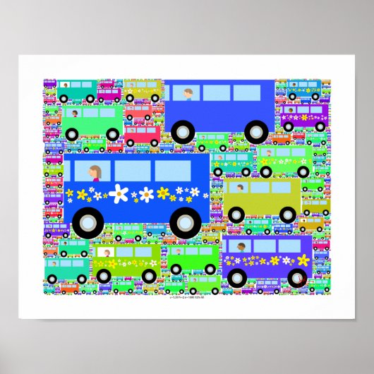 microbussesの複数形 ポスター (正面)