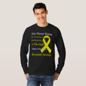 Microcephaly Awareness Yellow Ribbon Support Tシャツ (正面フル)