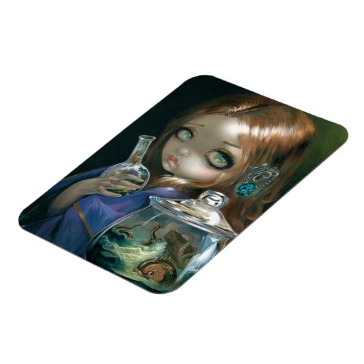 "Microcosm:海のモンスター"フレックスマグネット マグネット (左側)