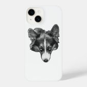 microdot bright face iPhoneケース (裏面)