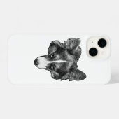 microdot bright face iPhoneケース (裏面横)