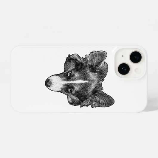 microdot bright face iPhoneケース (裏面横)