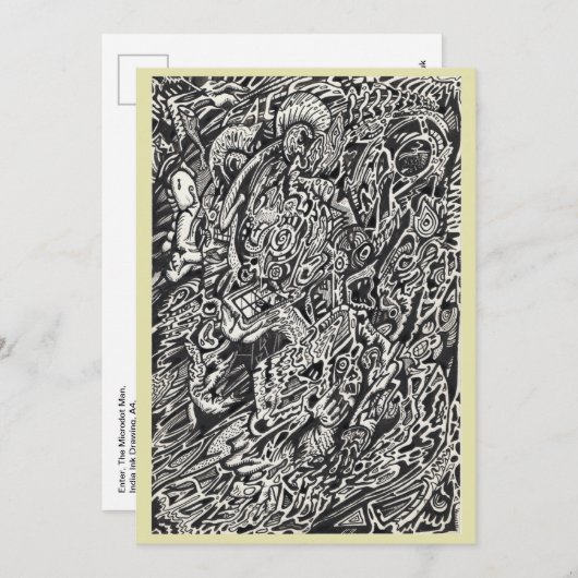 Microdot Man Flat Cardに入る (正面/裏面)