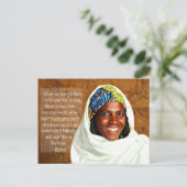 Microfinanceの郵便はがき ポストカード (スタンド正面)