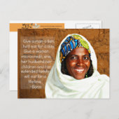 Microfinanceの郵便はがき ポストカード (正面/裏面)