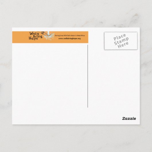 Microfinanceの郵便はがき ポストカード (裏面)