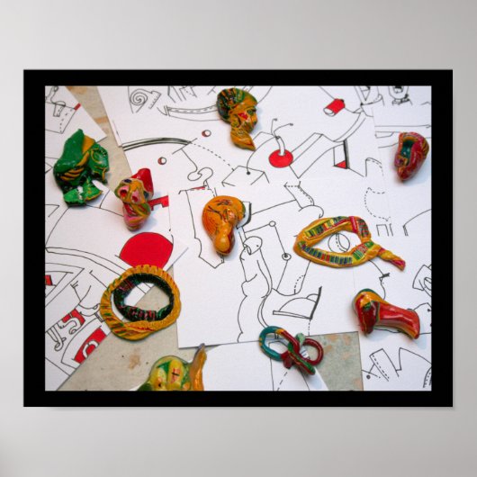 Micromanethiquesのインストールスケッチポスター ポスター (正面)