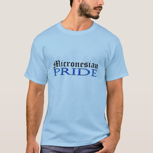 Micronesianプライド Tシャツ (正面)
