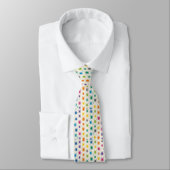 Micropattern Spider Neck Tie | 虹色カラフル ネクタイ (タイ)