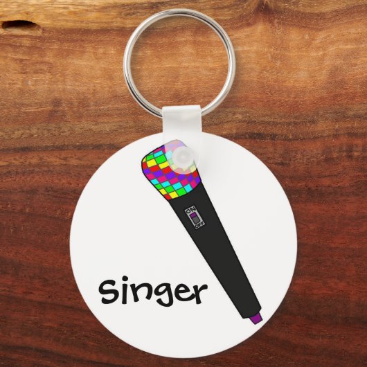 microphone disco キーホルダー (正面)