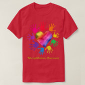 Microphthalmia Awareness Hands Microphthalmia Gift Tシャツ (デザイン正面)