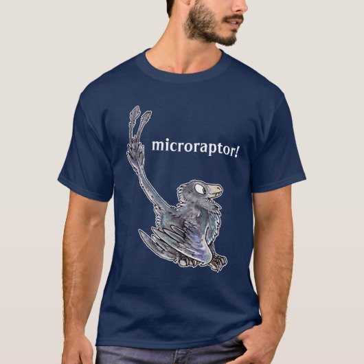 MicroraptorのTシャツ Tシャツ (正面)