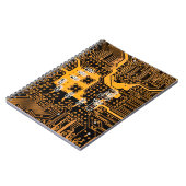 Microschemaテクスチャの説明chip,micro,backgro ノートブック (左側)