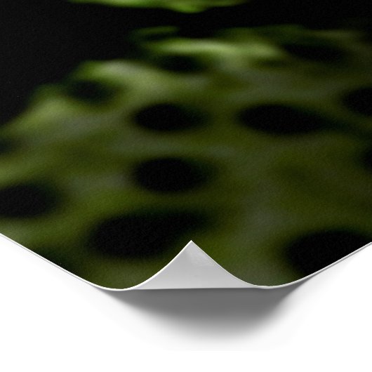 Microscopic View Of HIV Virus 1 ポスター (角)