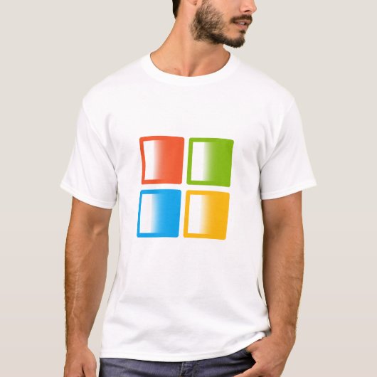 Microsoftアートロゴ Tシャツ (正面)