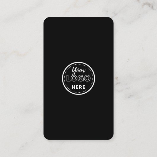 MicrosoftソーシャルメディアQrコードロゴとの接続モダン 名刺 (裏面)