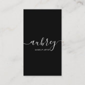 Microsoft Social Media QRコードスクリプトとの接続 名刺 (裏面)