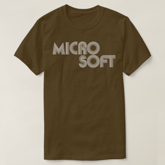 Microsoft Tシャツ (デザイン正面)