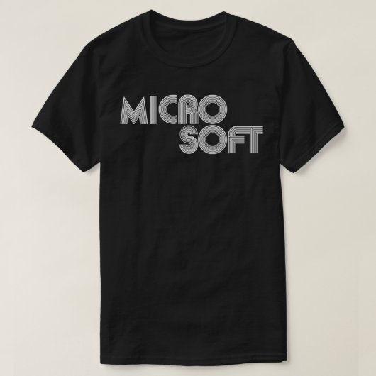 Microsoft Tシャツ (デザイン正面)