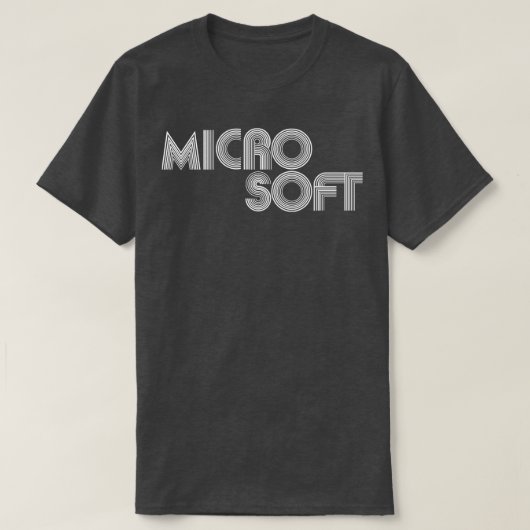 Microsoft Tシャツ (デザイン正面)