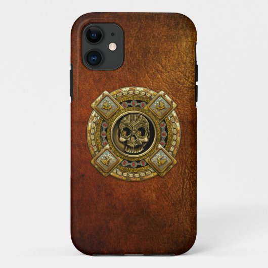 Mictlantecuhtli -死のアステカな神 Case-Mate iPhoneケース (裏面)