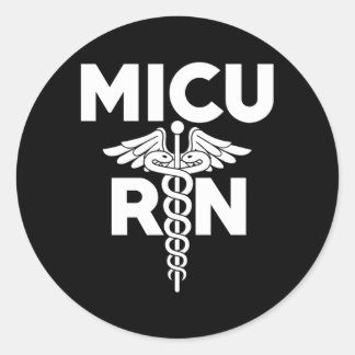 Micu登録ナース気に集中ユニットRnスタッフ ラウンドシール
