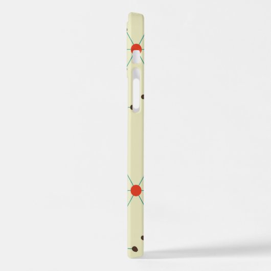 Mid モダン Cats Phone Case iPhoneケース (左側面)